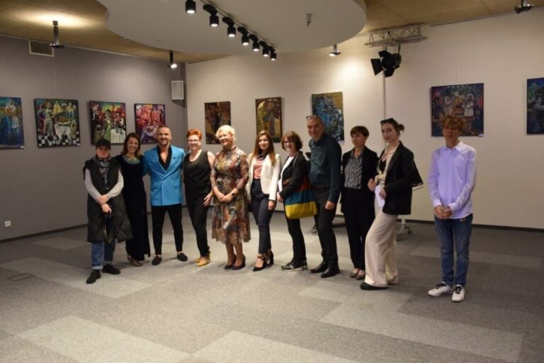 Vasyl Netsko’s Art Exhibition in Piaseczno